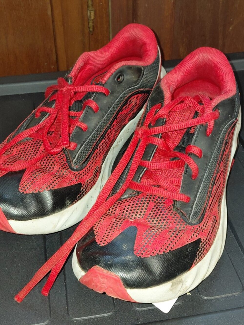 Under Armour Scramjet Hypersonic 2.0 Shoes Youth Size 6Y Red Black Running